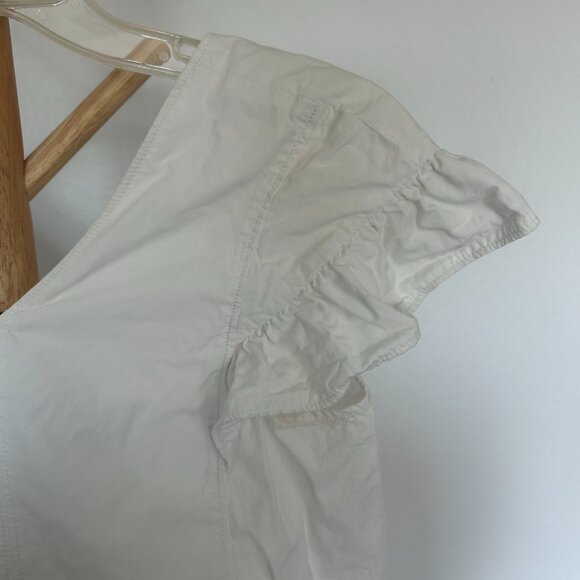 Zara White Sleeveless Blouse - Picture 2 of 5